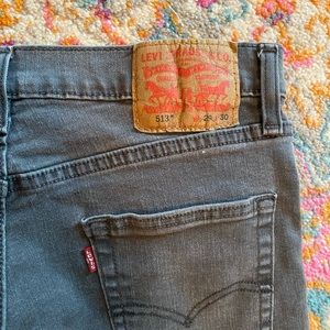 Evi’s vintage high waisted jean shorts